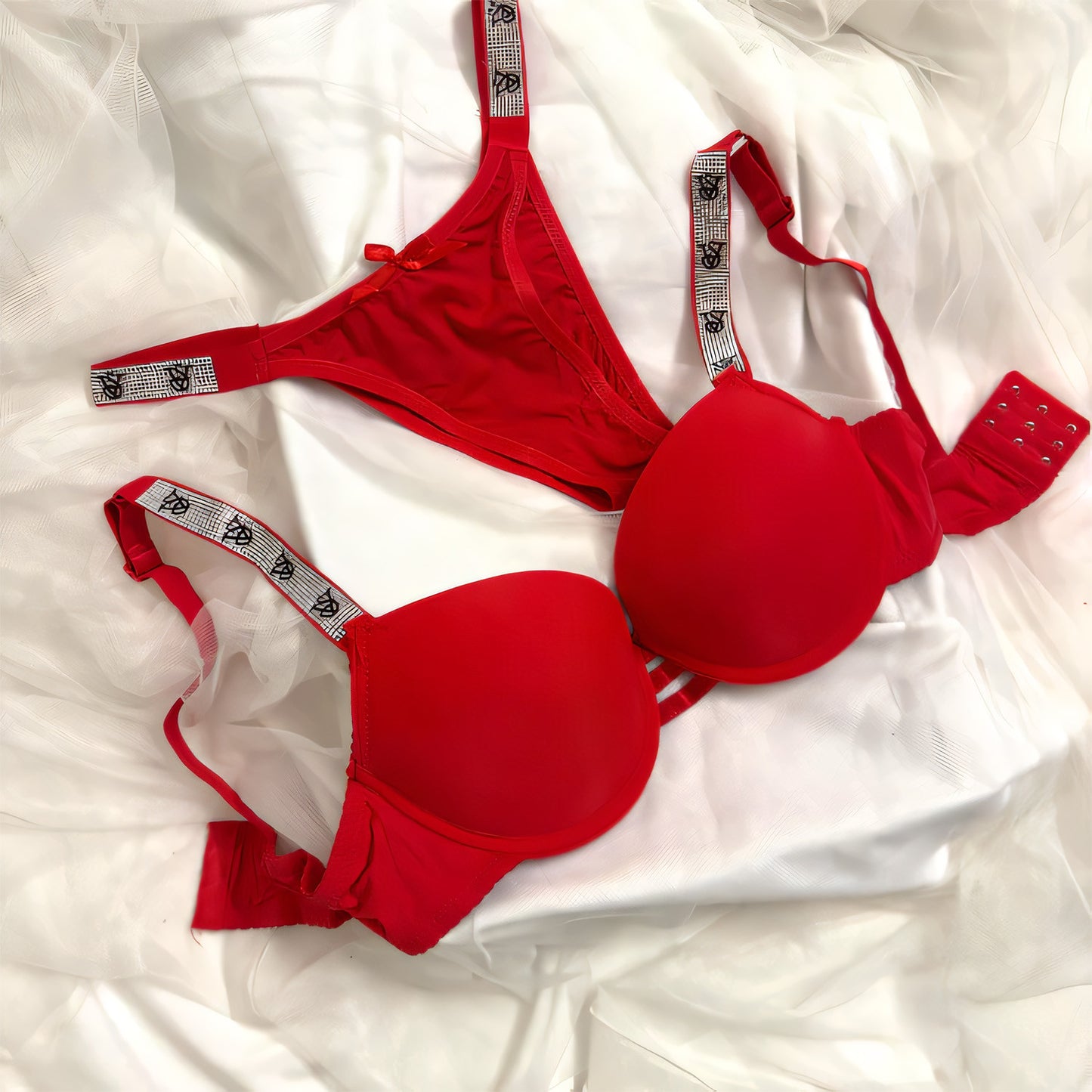 Victoria Secret Logo Mark Bra Set - Undeora