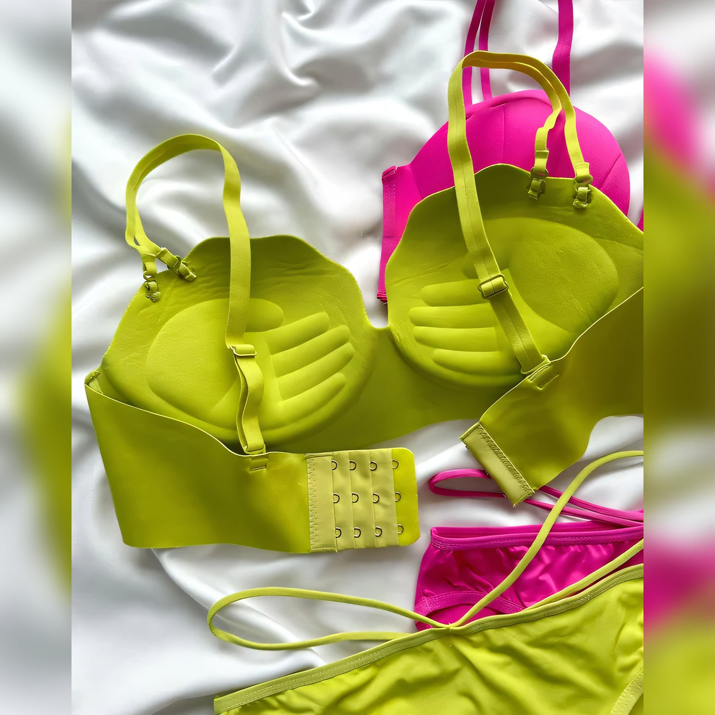 Sea Shell Design Bra Set - Undeora