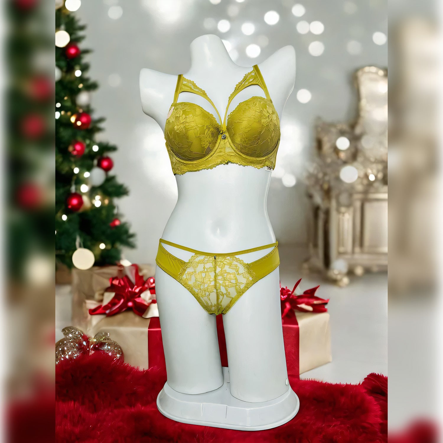 Imported Soft Single Padded Bra Set - Undeora