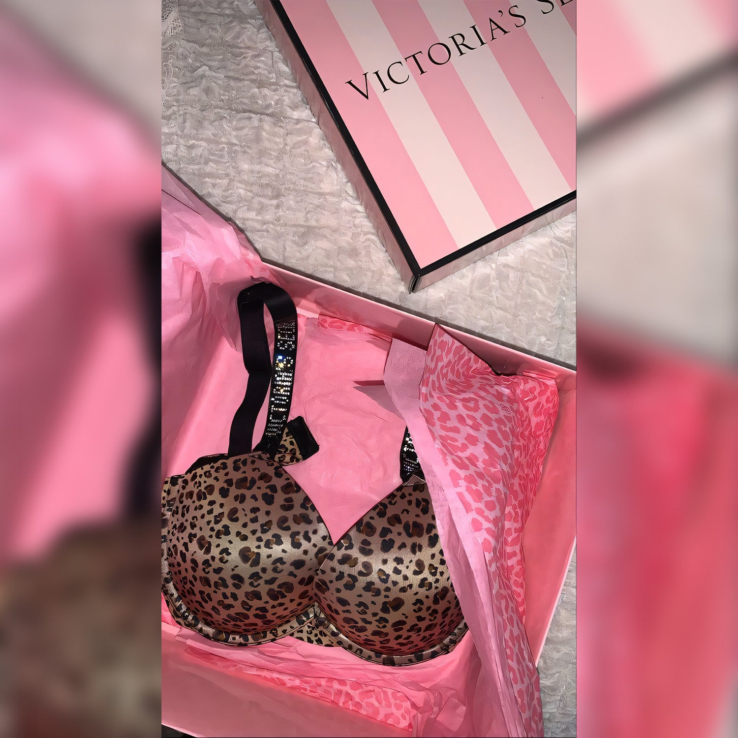 Victoria Secret Cheetah Print Bra Set - Undeora