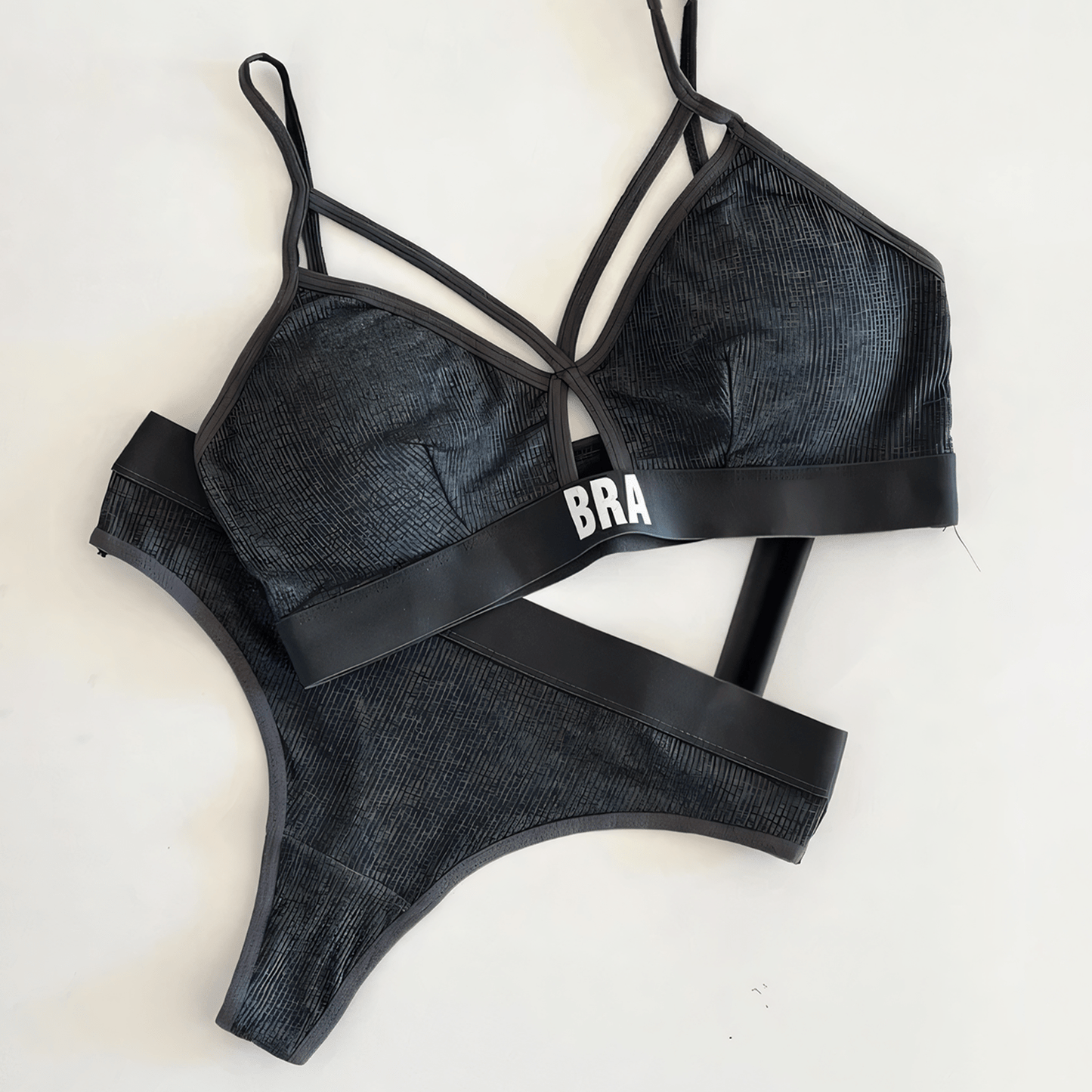 (BRA-Written) Light Padded Bra Set - Undeora