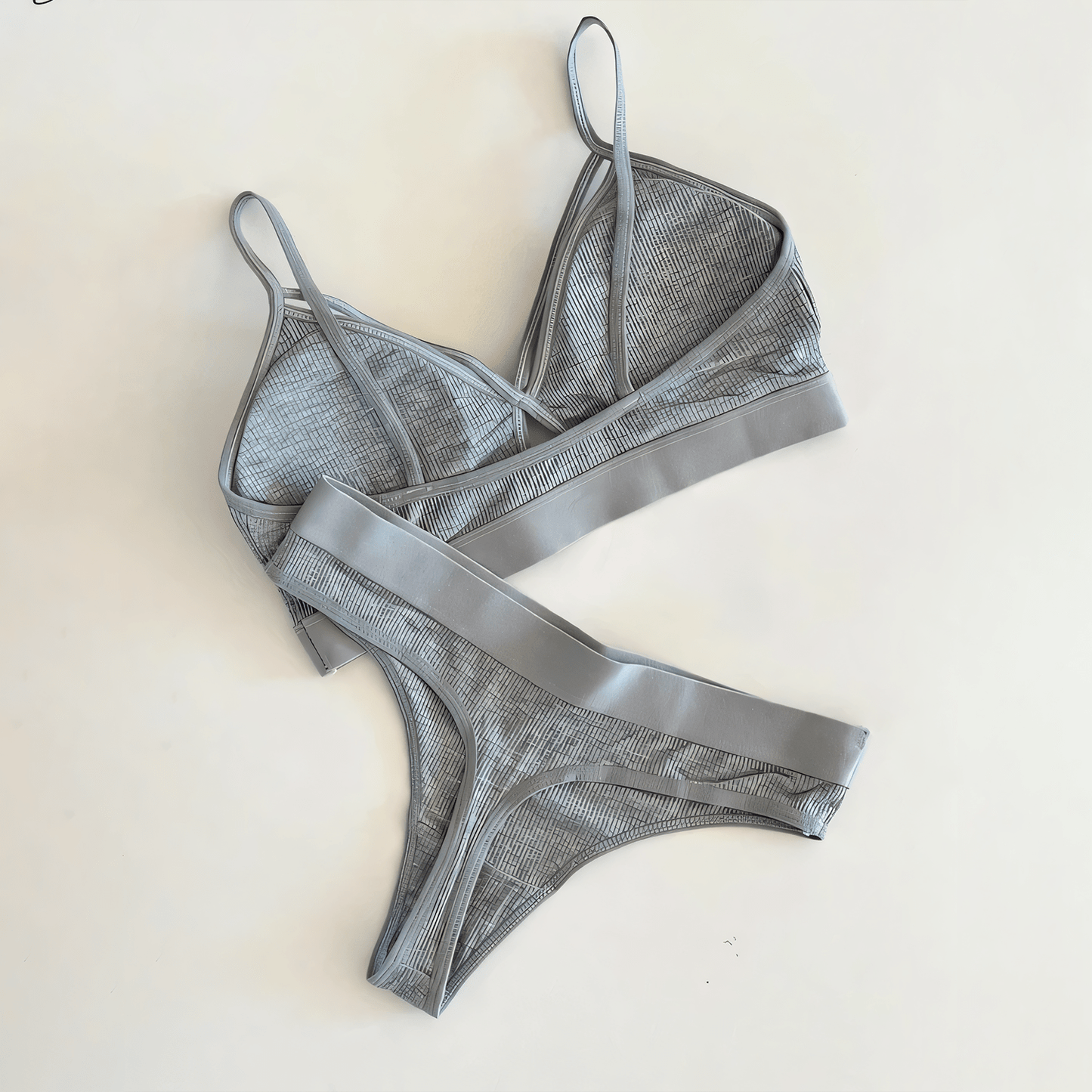 (BRA-Written) Light Padded Bra Set - Undeora