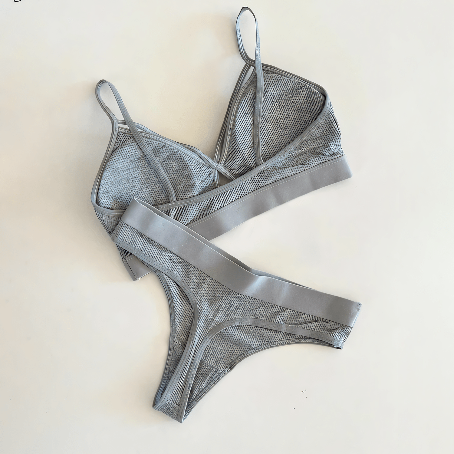 (BRA-Written) Light Padded Bra Set - Undeora