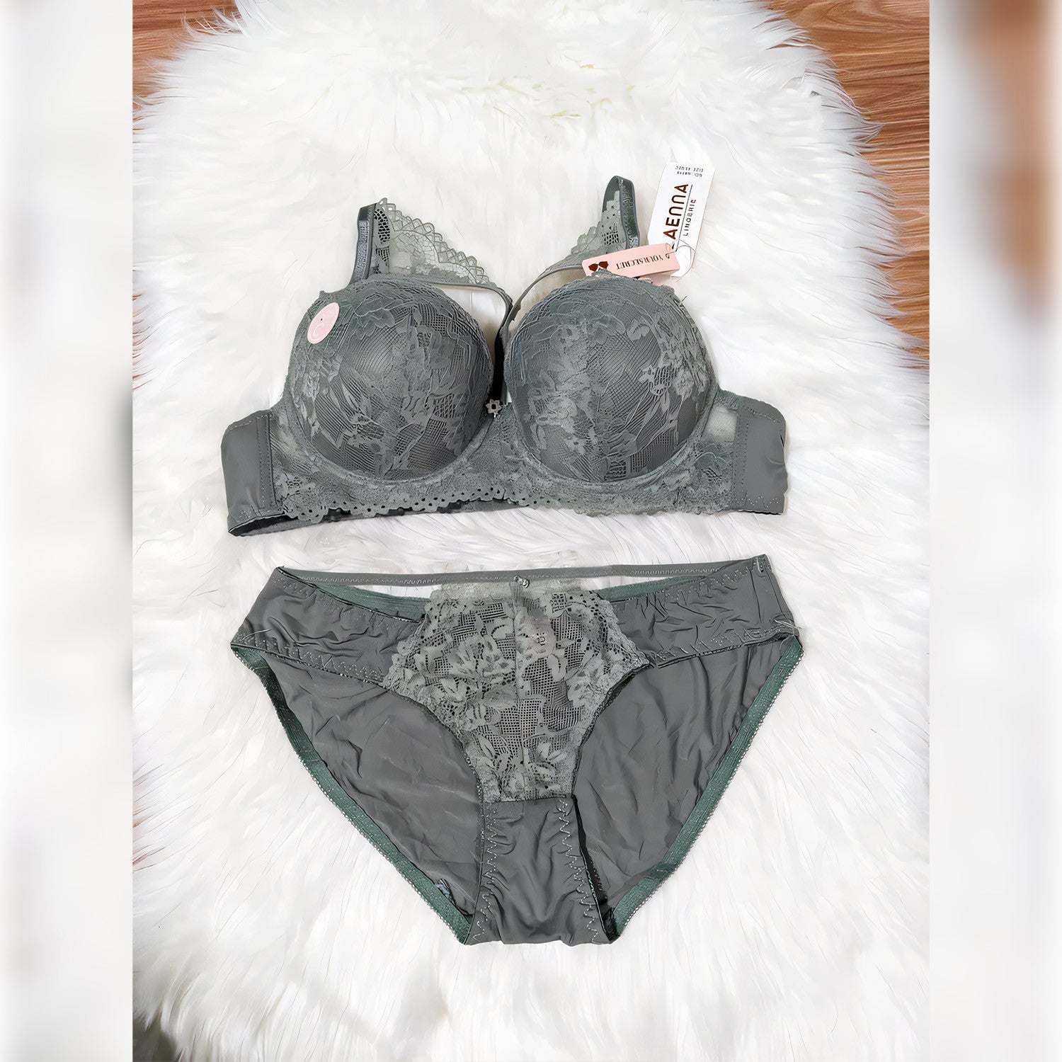Imported Soft Single Padded Bra Set - Undeora