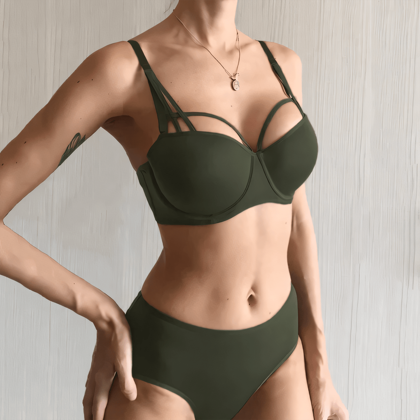 Criss Cross Bra Set - Undeora