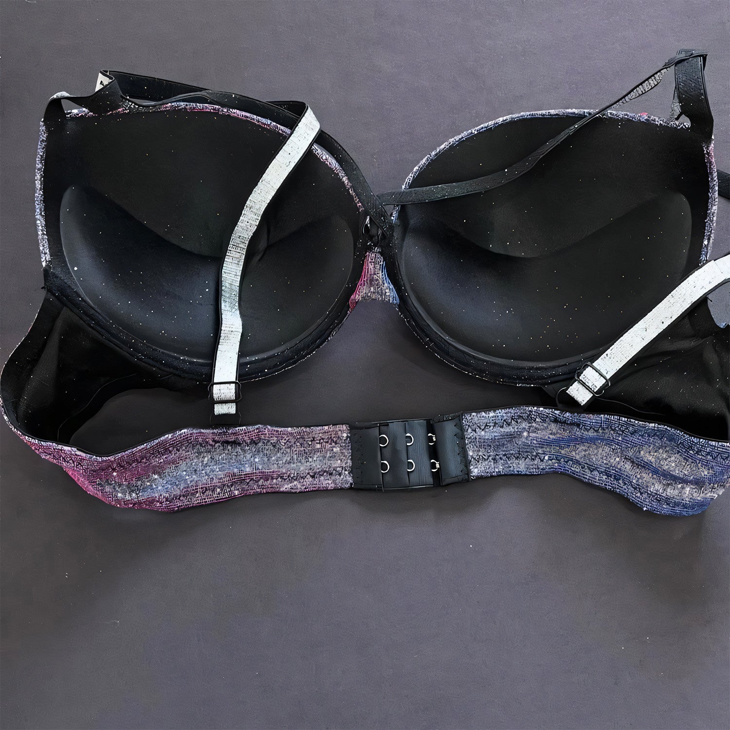 Sparkling Glittered Bra Set - Undeora