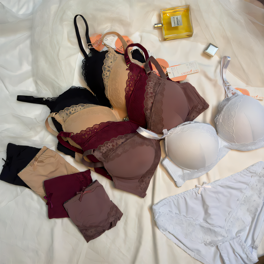 Soft Padded Bra Set - Undeora
