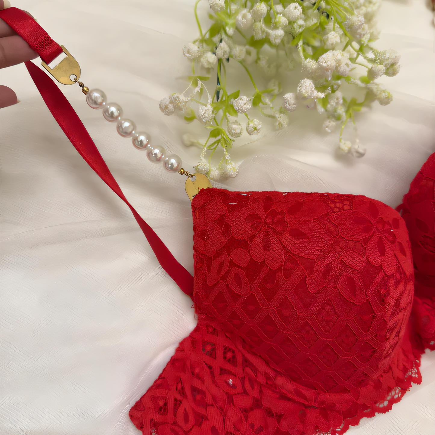 Pearl Bra Set - Undeora