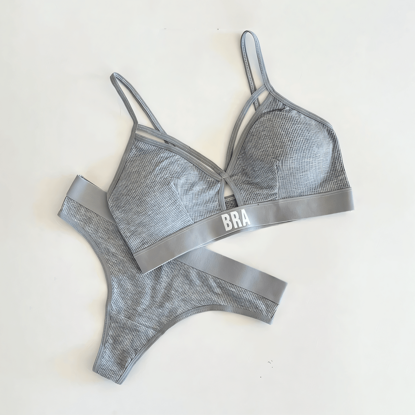 (BRA-Written) Light Padded Bra Set - Undeora