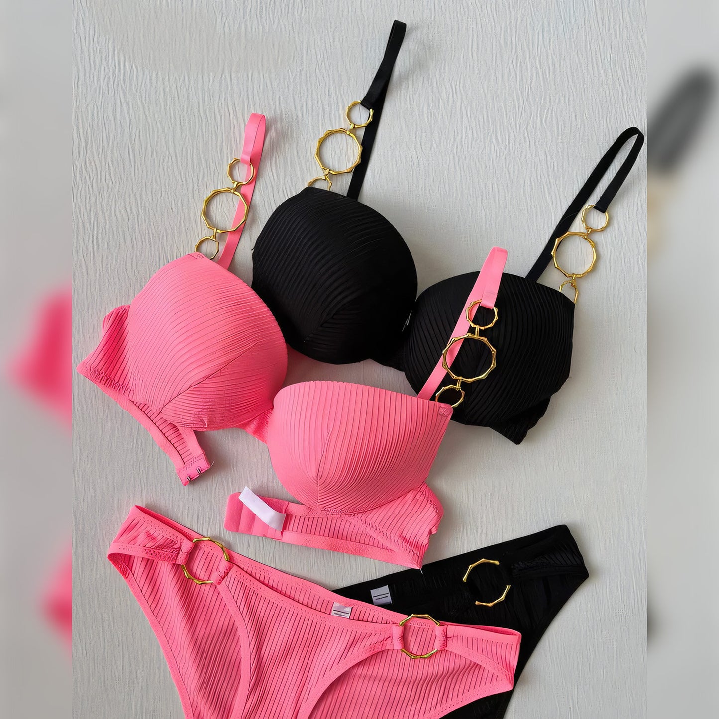 Rings Bra Set - Undeora