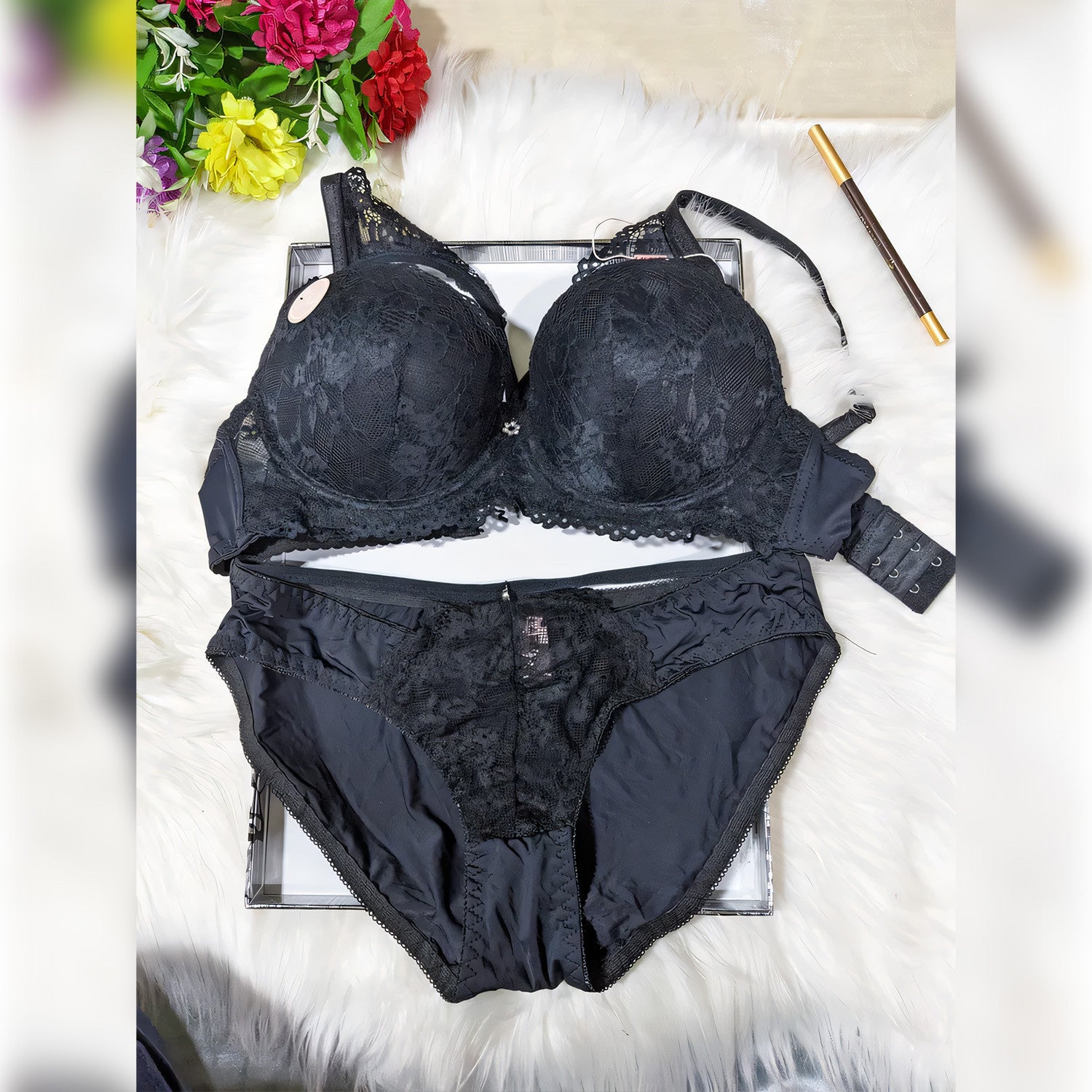 Imported Soft Single Padded Bra Set - Undeora