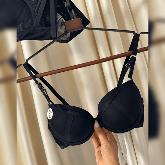 Double Padded Push-Up Bra Set - Undeora