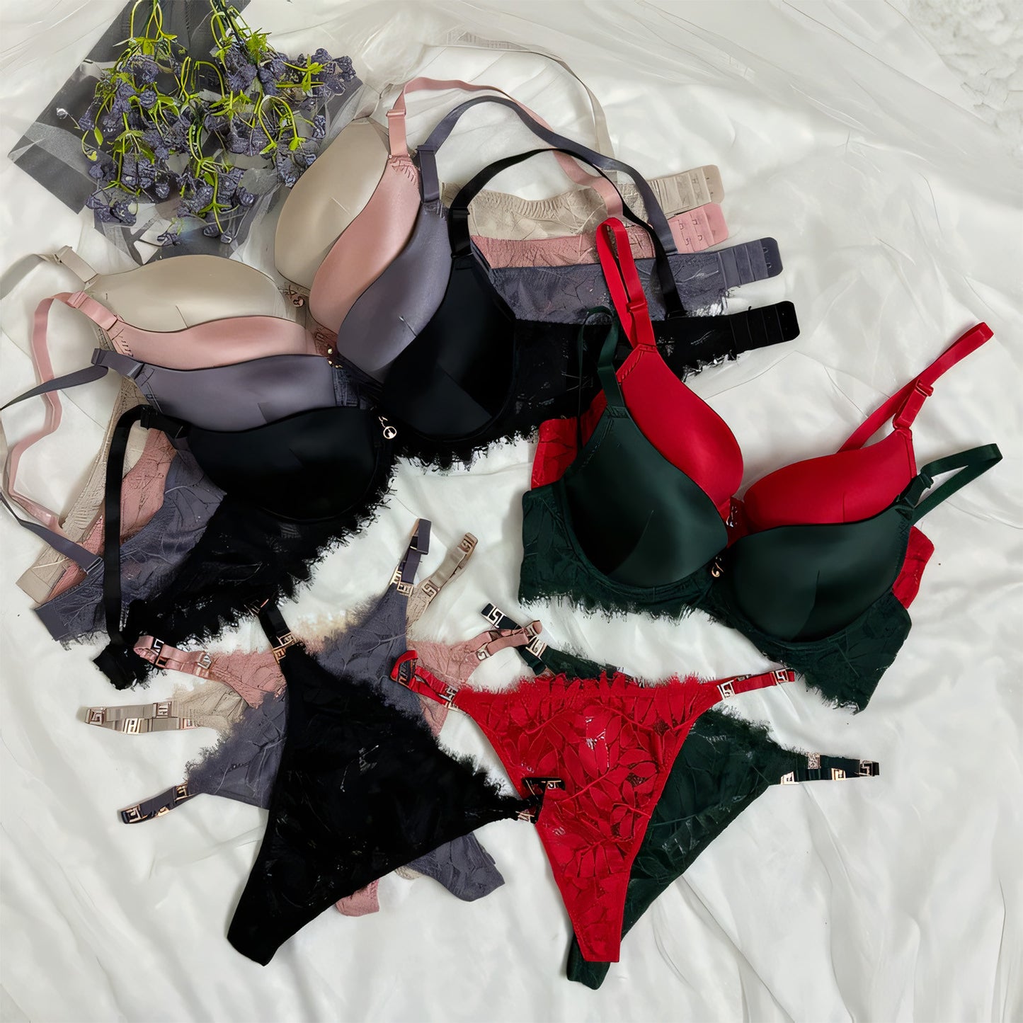 Silk Dream Bra Set - Undeora