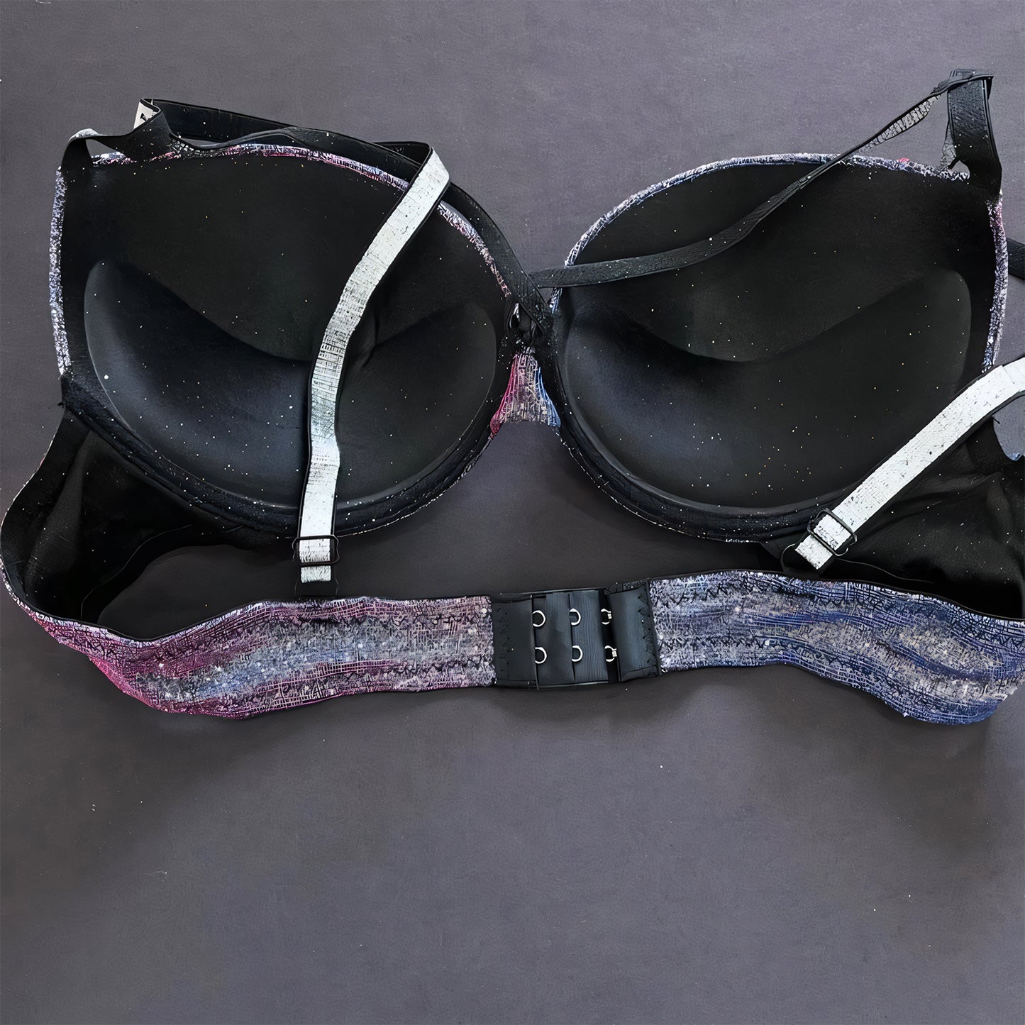 Sparkling Glittered Bra Set